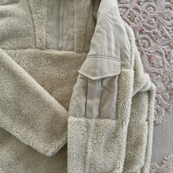 Rag & Bone Logan Sherpa Quarter zip pullover - Picture 7 of 15